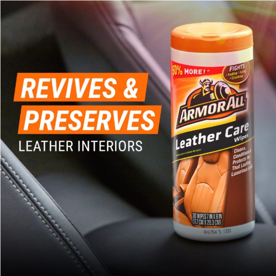 All Leather Care Automotive Wipes (30 Count) Leather Care Wipes Free Ship