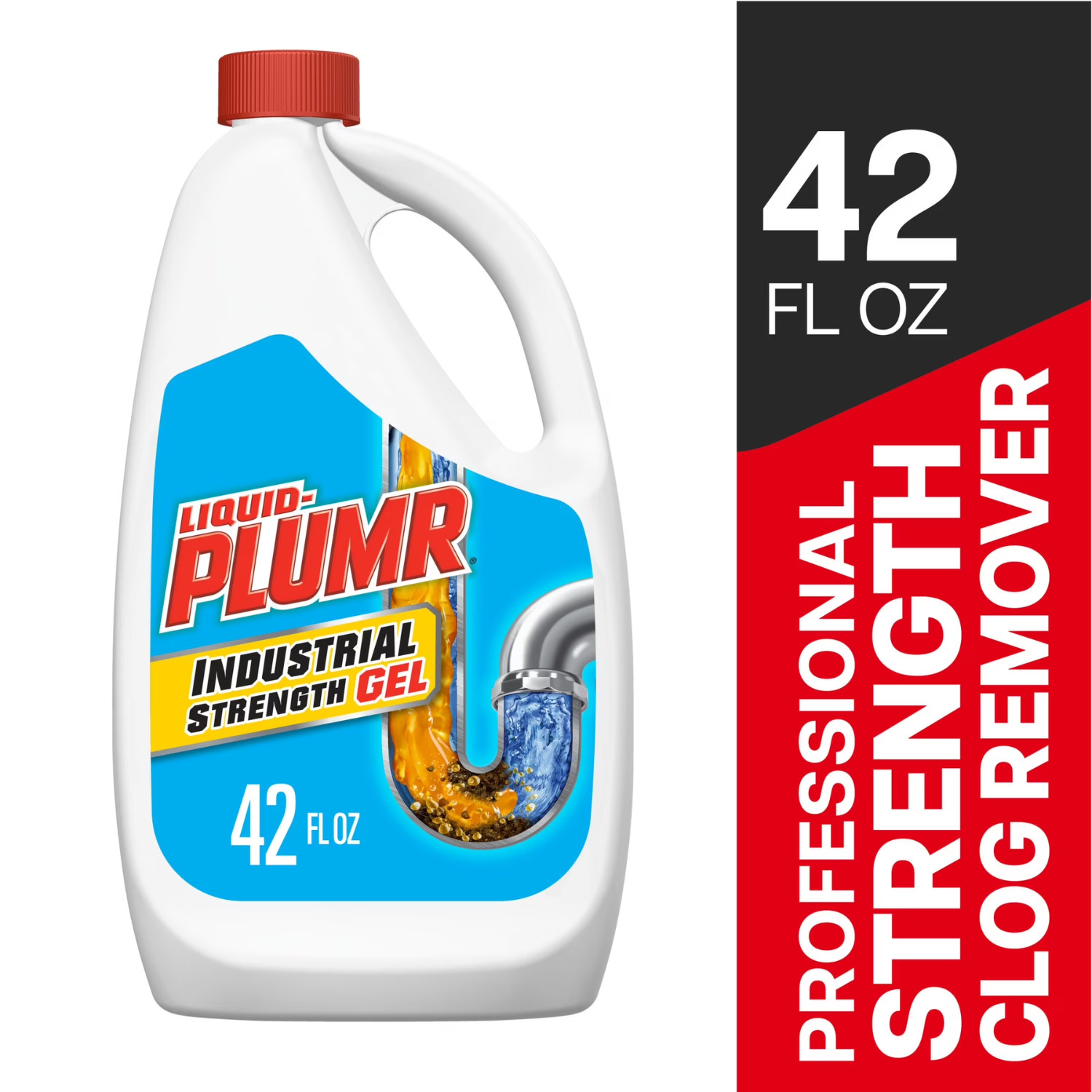 10Pack Liquid Plumr Industrial Strength Drain Clog Remover Gel Septic Safe 42 oz