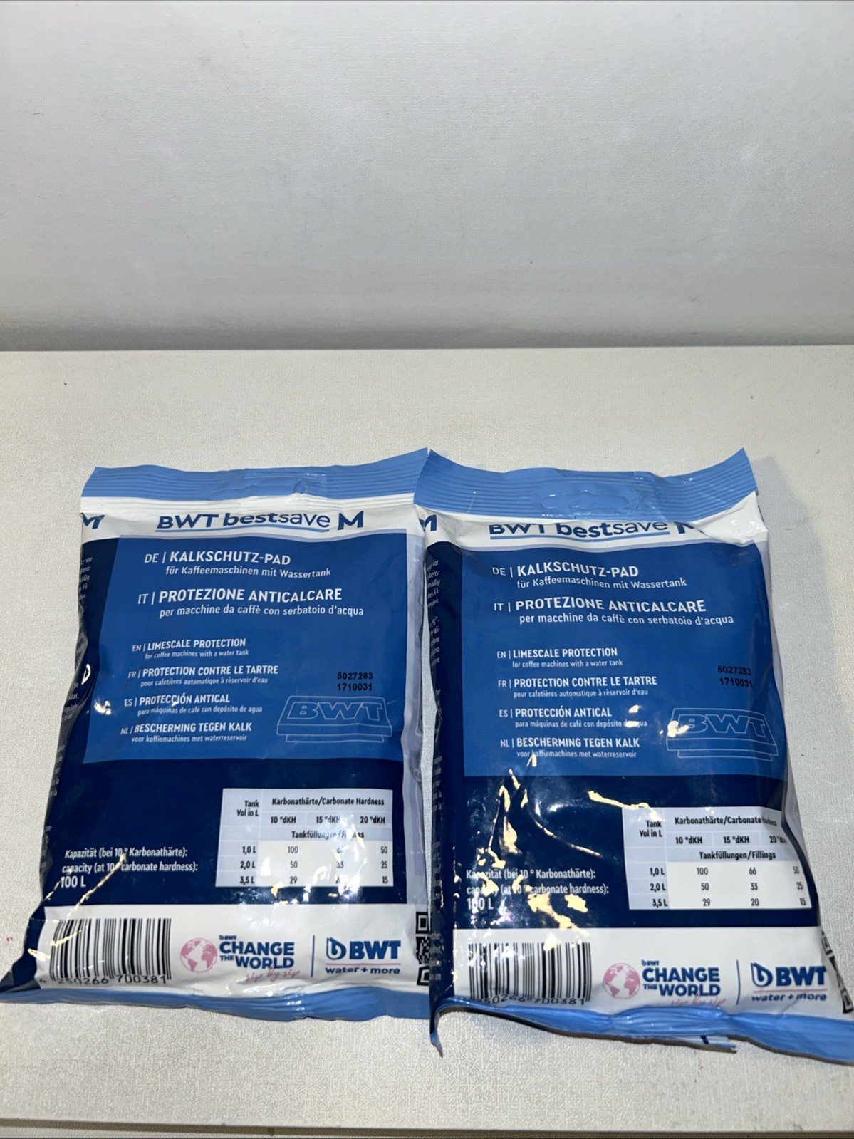 2 Sealed Bestsave M Limescale Remover For Coffee Machines