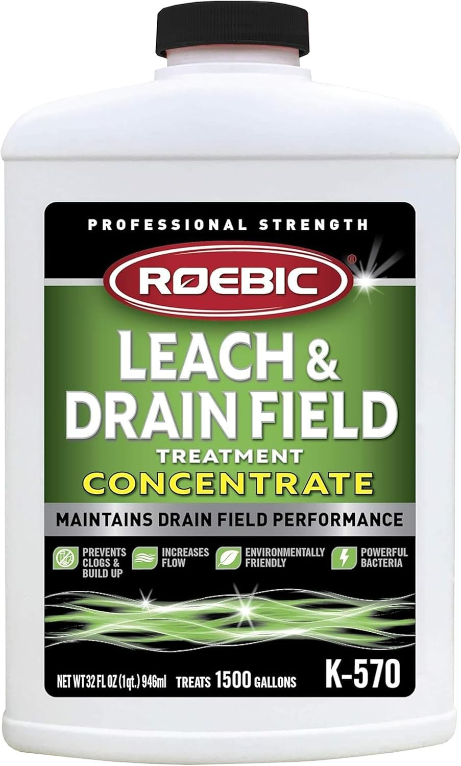 K-570-Q 32-Ounce Leach And Drain Field Opener Concentrate