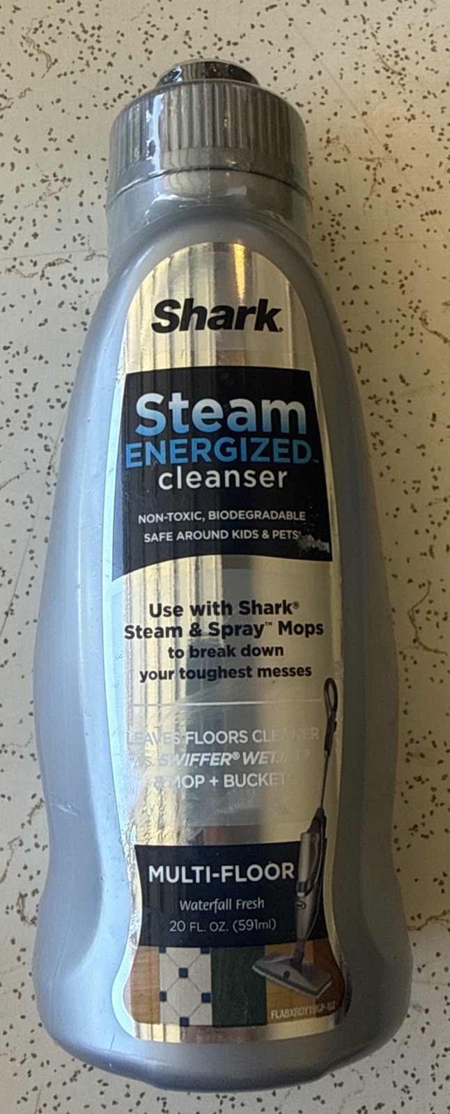 Shark Steam Spray Mop Energized Cleanser Multi Floor Waterfall Fresh 20 FL OZ