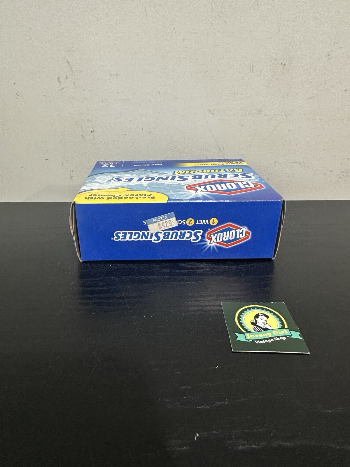 1 Box Clorox Scrub Singles Scrubbing Pads Rain Clean New in Box 12 pads
