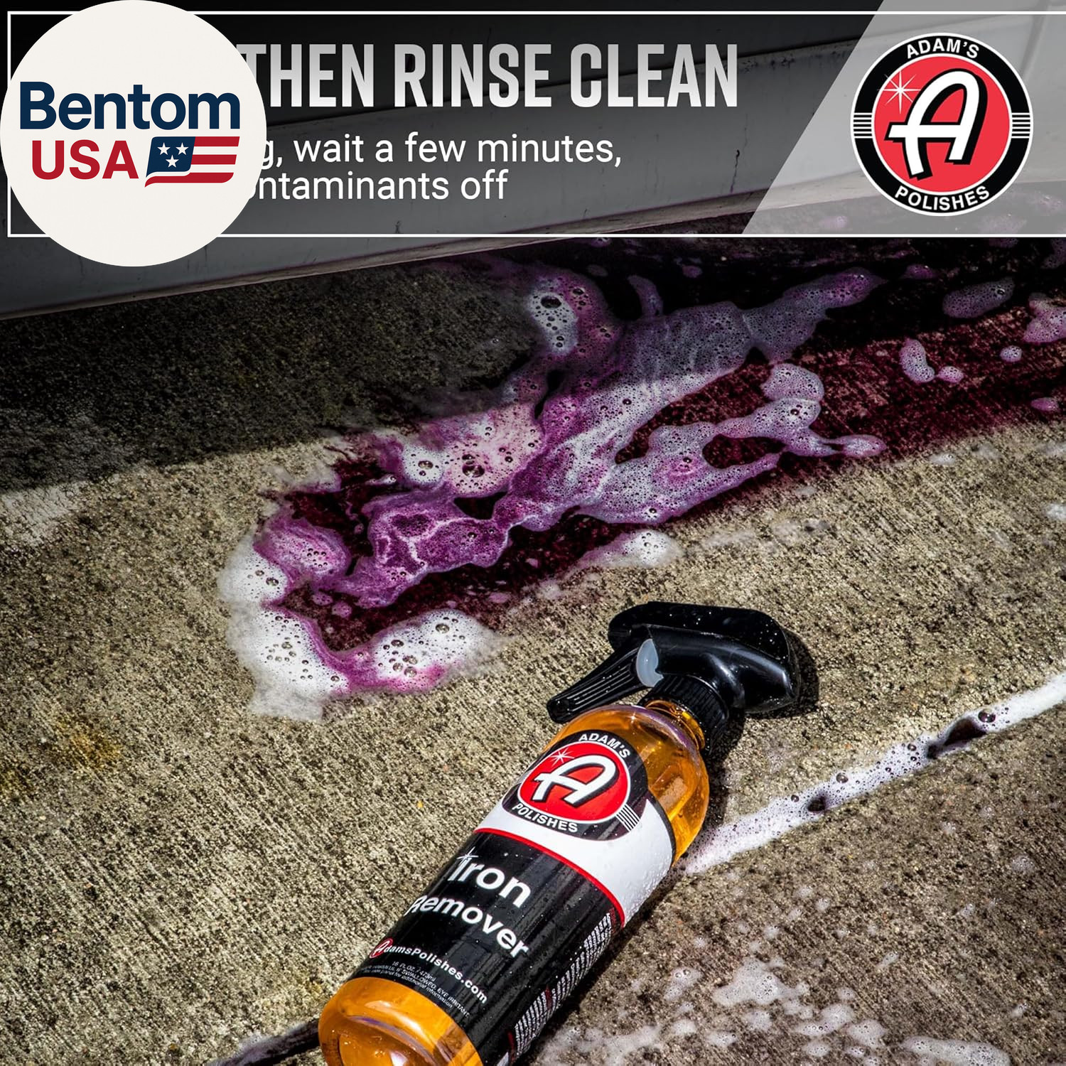 Adam’S Iron Remover (Gallon) – Iron Out Fallout & Stop Rust Remover Spray for Ca