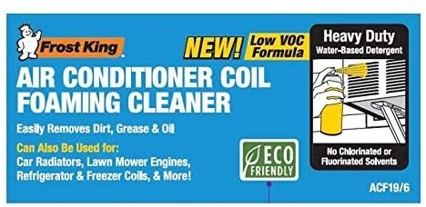 Frost King ACF19 Foam Coil Cleaner, 19Oz, 19 Ounce