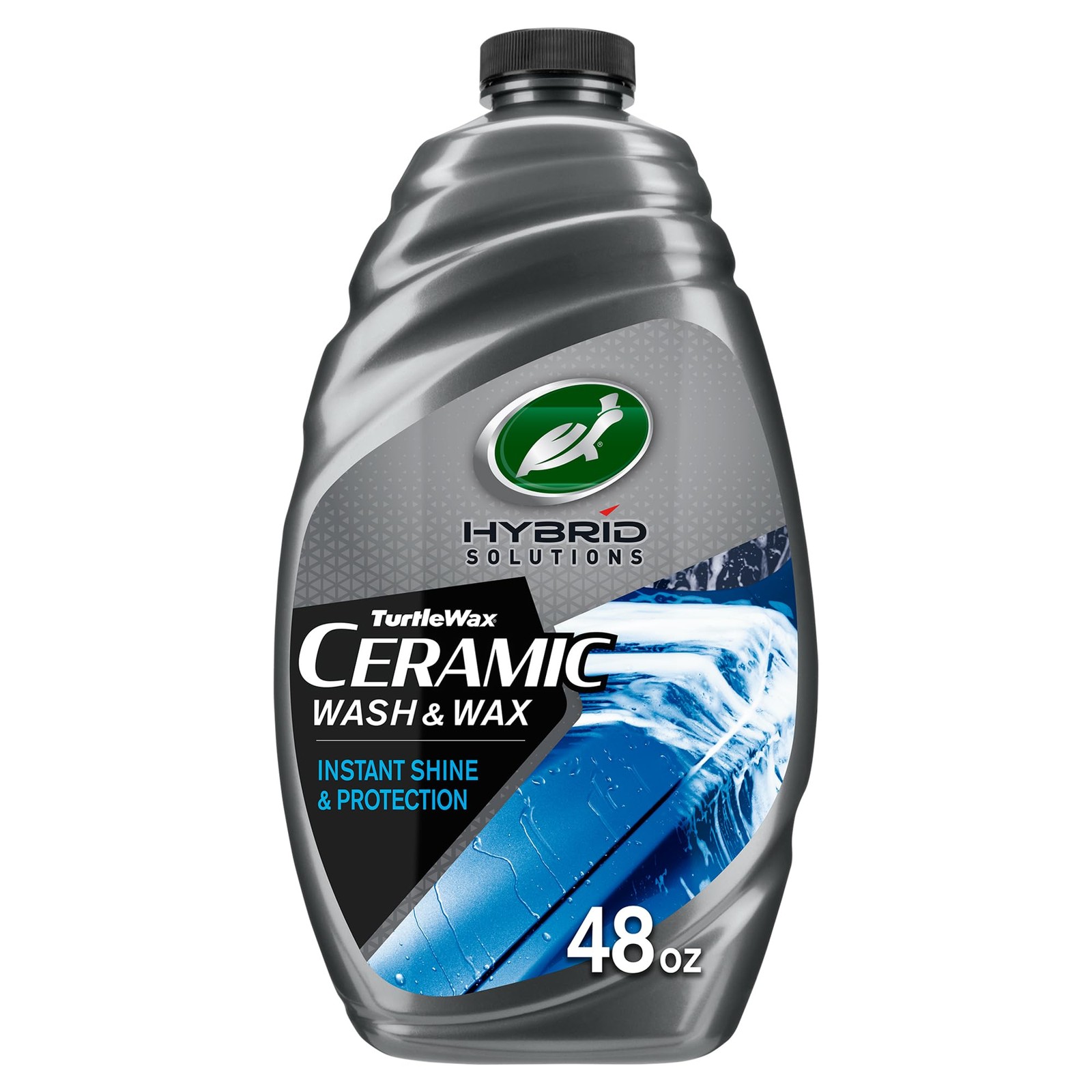 Turtle Wax 53411 Hybrid Solutions Ceramic Wash and Wax – 48 Fl Oz.