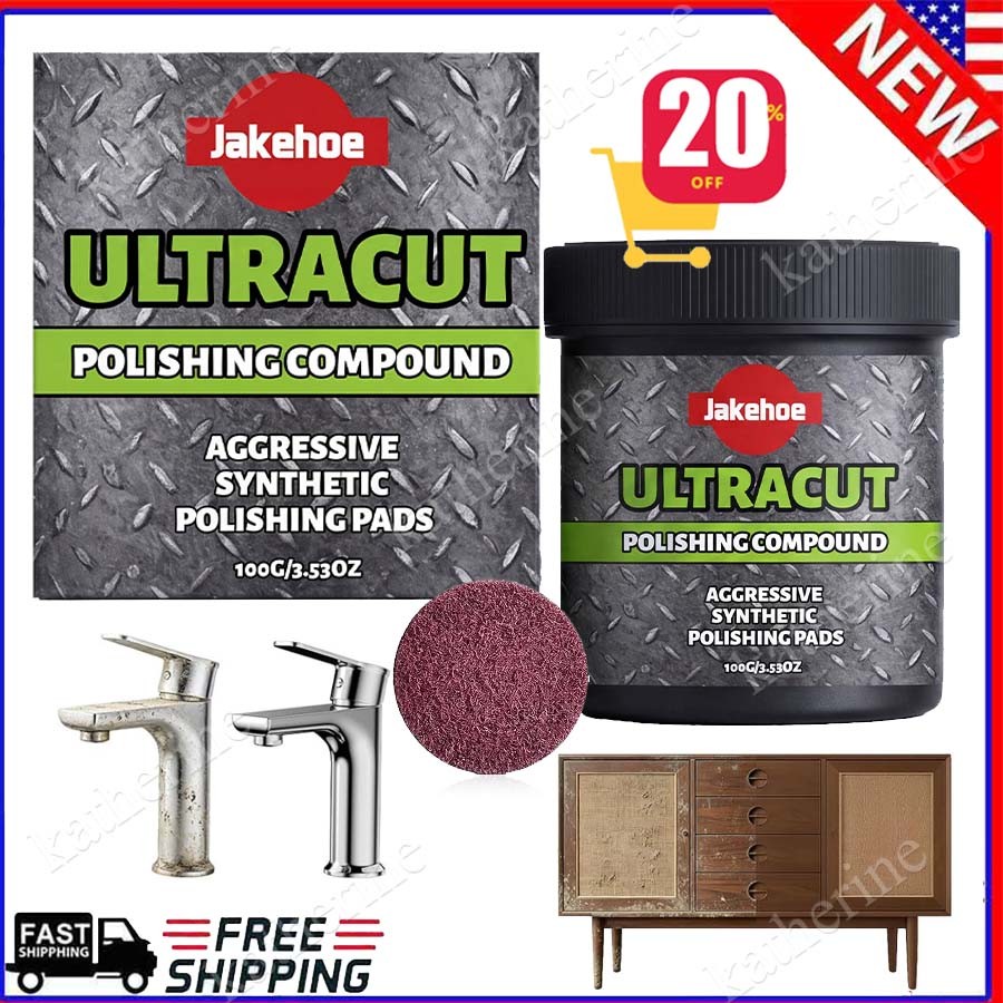 100G Surface Restoration Polish With Pad, 2026 New Ultracut Polishing Compound