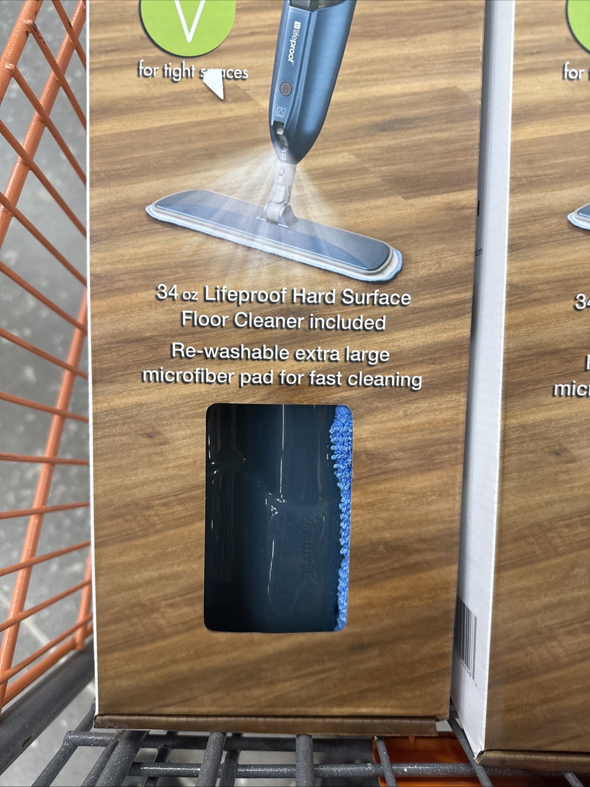 2X Lifeproof Hard Surface Floor Spray Mop For Laminate Vinyl Wood Tile