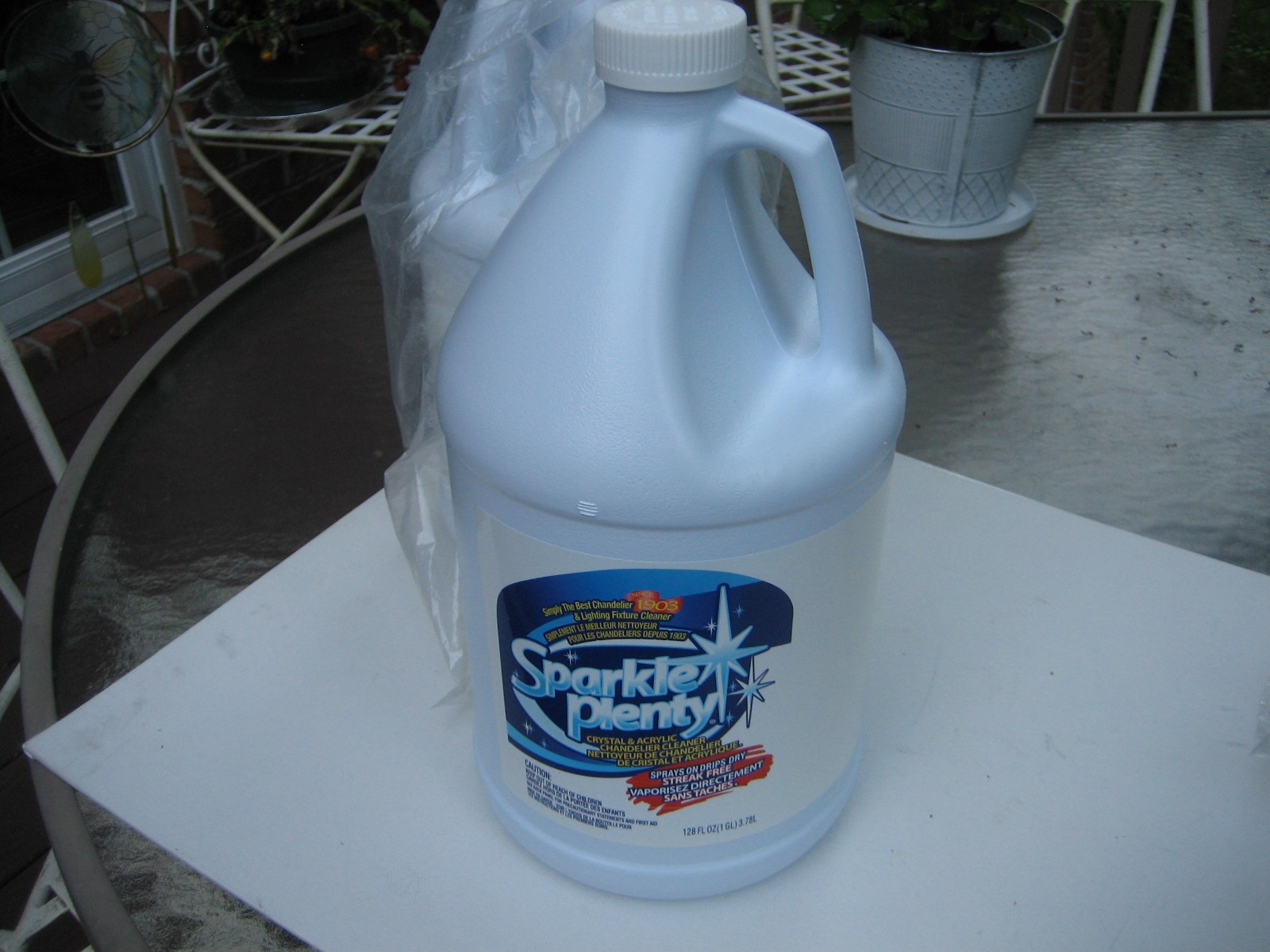 Lot of 2 Sparkle Plenty Chandelier Cleaner – 1 gallon – 128 oz Each “BRAND NEW”