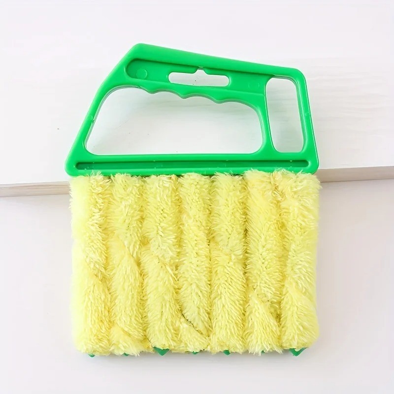 Blinds Cleaning Brush 7-Slot Duster for Window Blinds, Air Vent, Car & Home Dust
