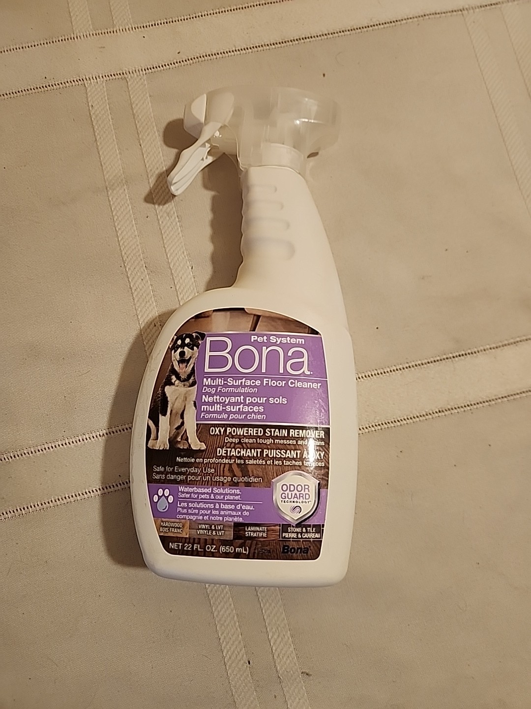 Bona Pet System Multi-Surface Floor Cleaner, Dog Formulation Oxy 22 Fl Oz