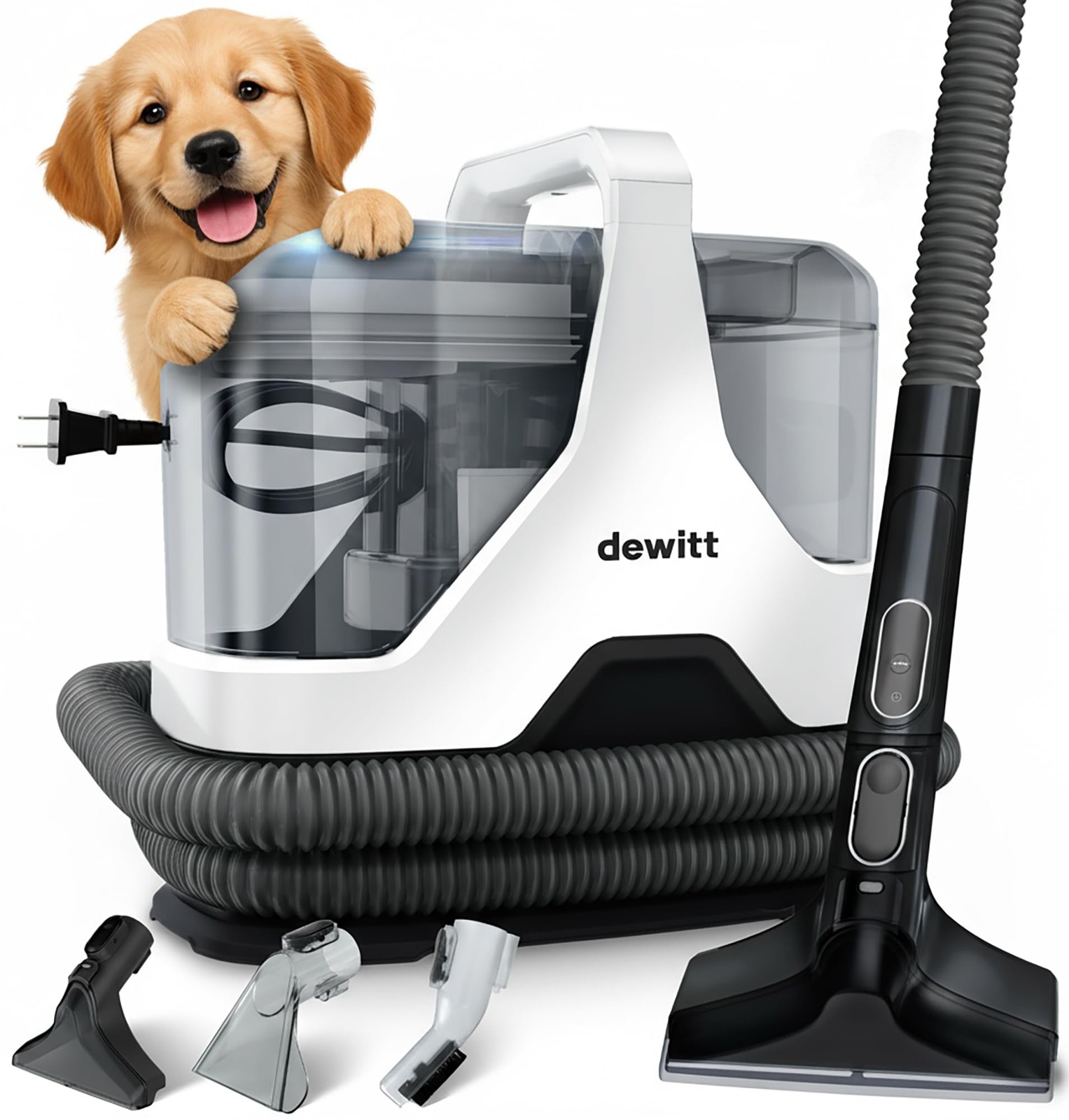 Spot Genie Pro Portable Carpet Cleaner Machine, Upholstery Cleaner – Lightwei…