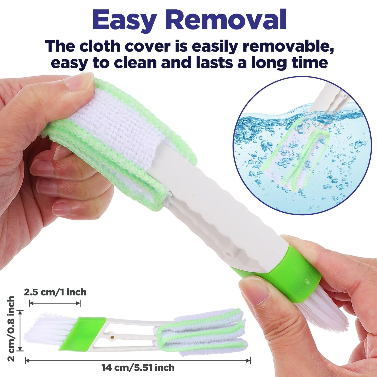 Lusofie 4 Pc Blind Cleaner Tool