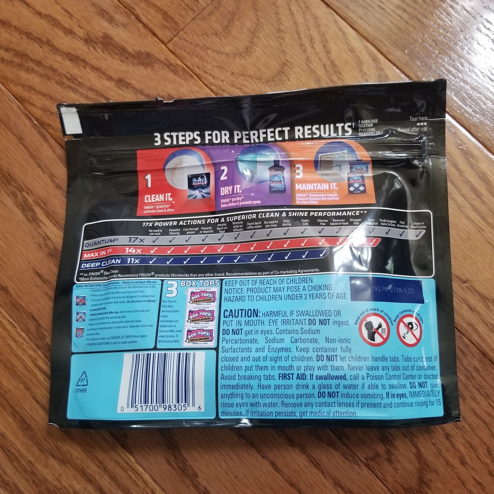 Finish Powerball Quantum 12 Tabs