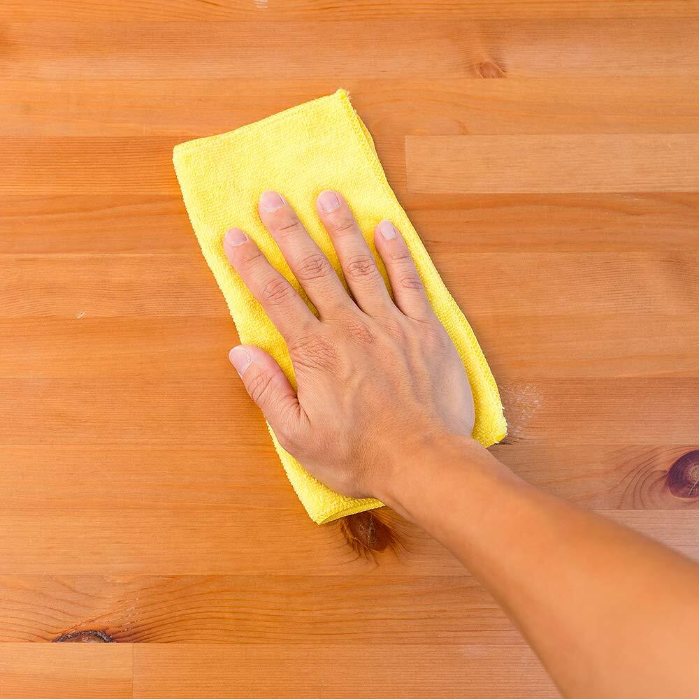 Microfiber Cleaning Cloth Packs of 12 – Reusable 12 x 12 Color Options – 320 GSM