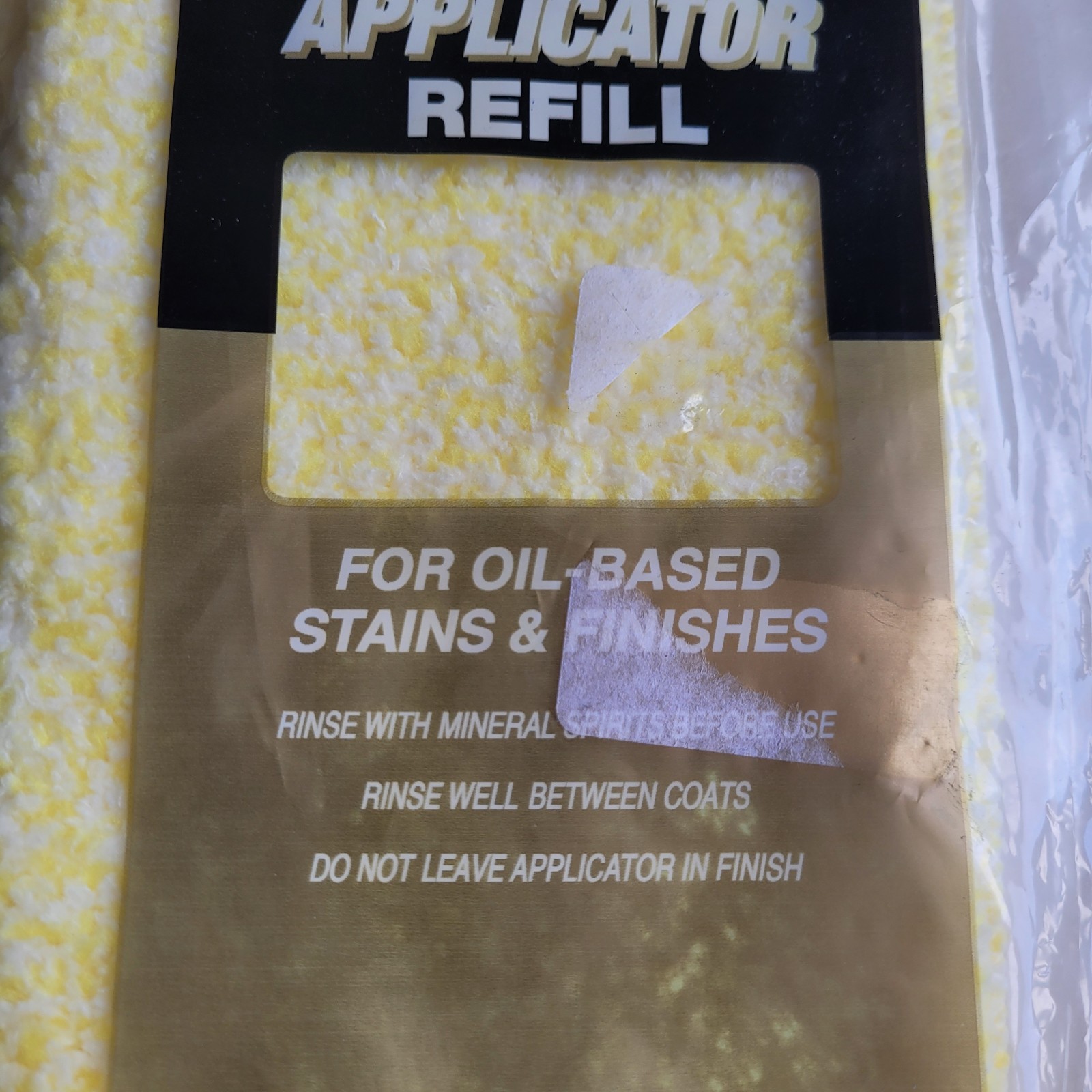 LOT OF 2 Ettore 33310 Size 10 Oil-based Floor Finish Applicator Refill