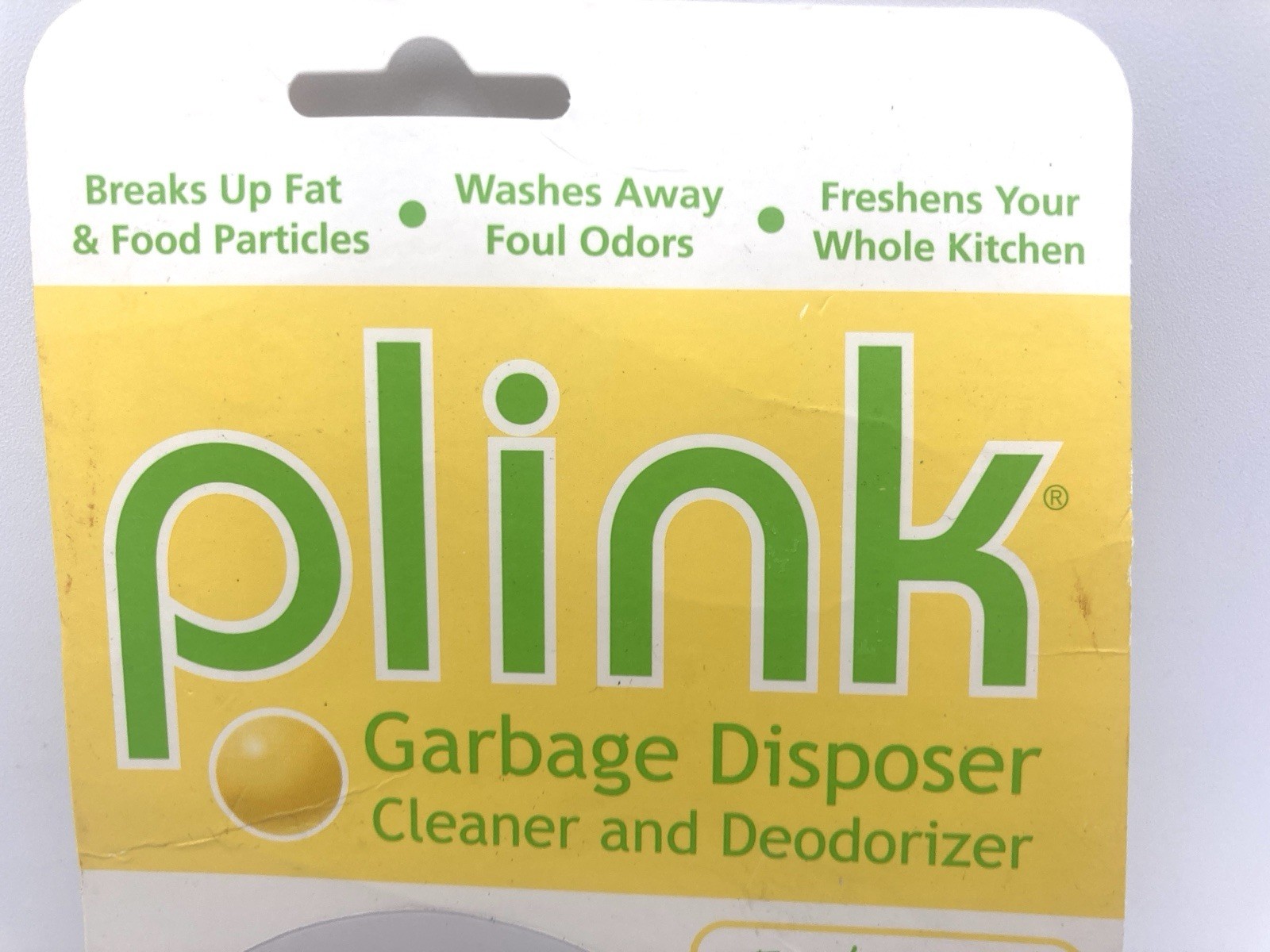 Plink Lemon Scent Garbage Disposal Sink Cleaner Deodorizer