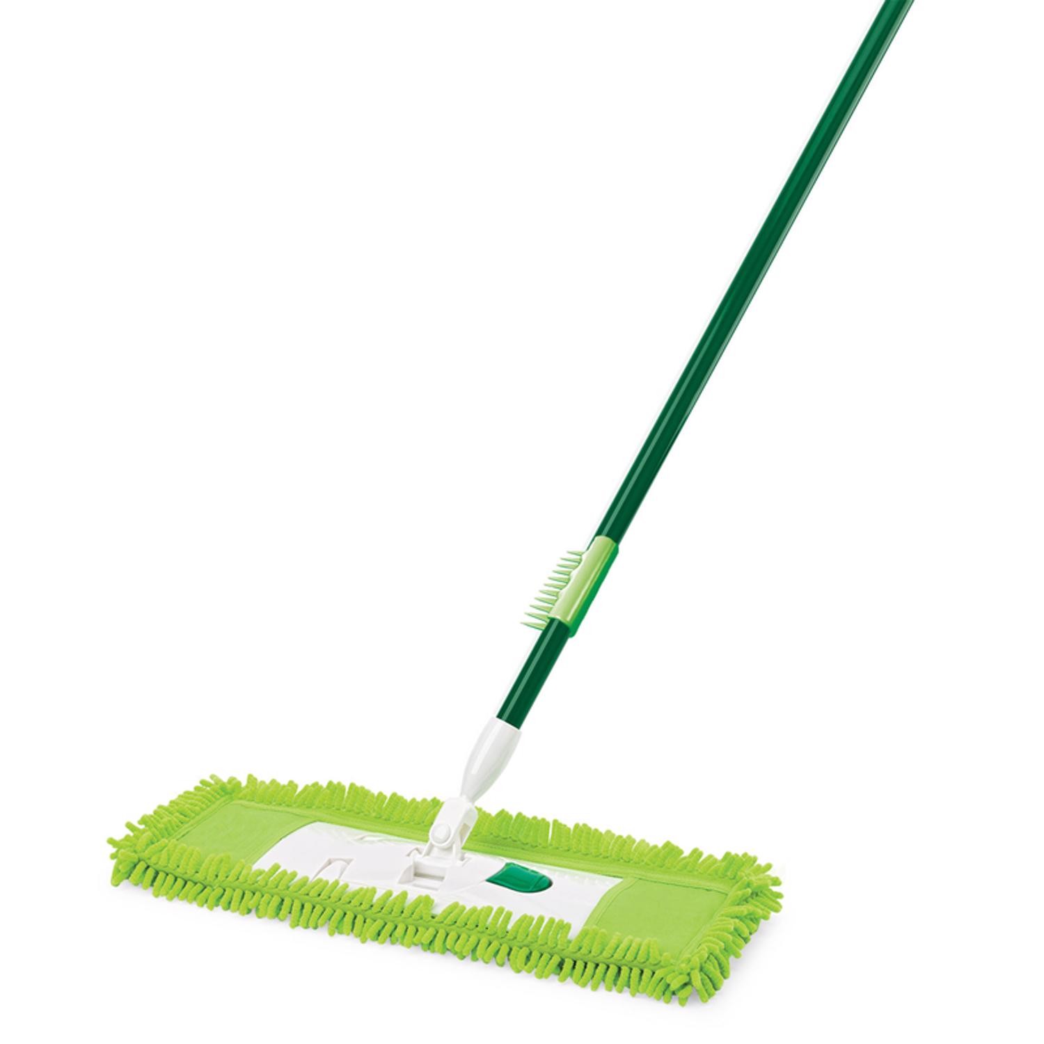 Libman 195 Microfiber Flat Removable Pad Dry Dust Mop 18-3/4 W in. (Pack of 6)