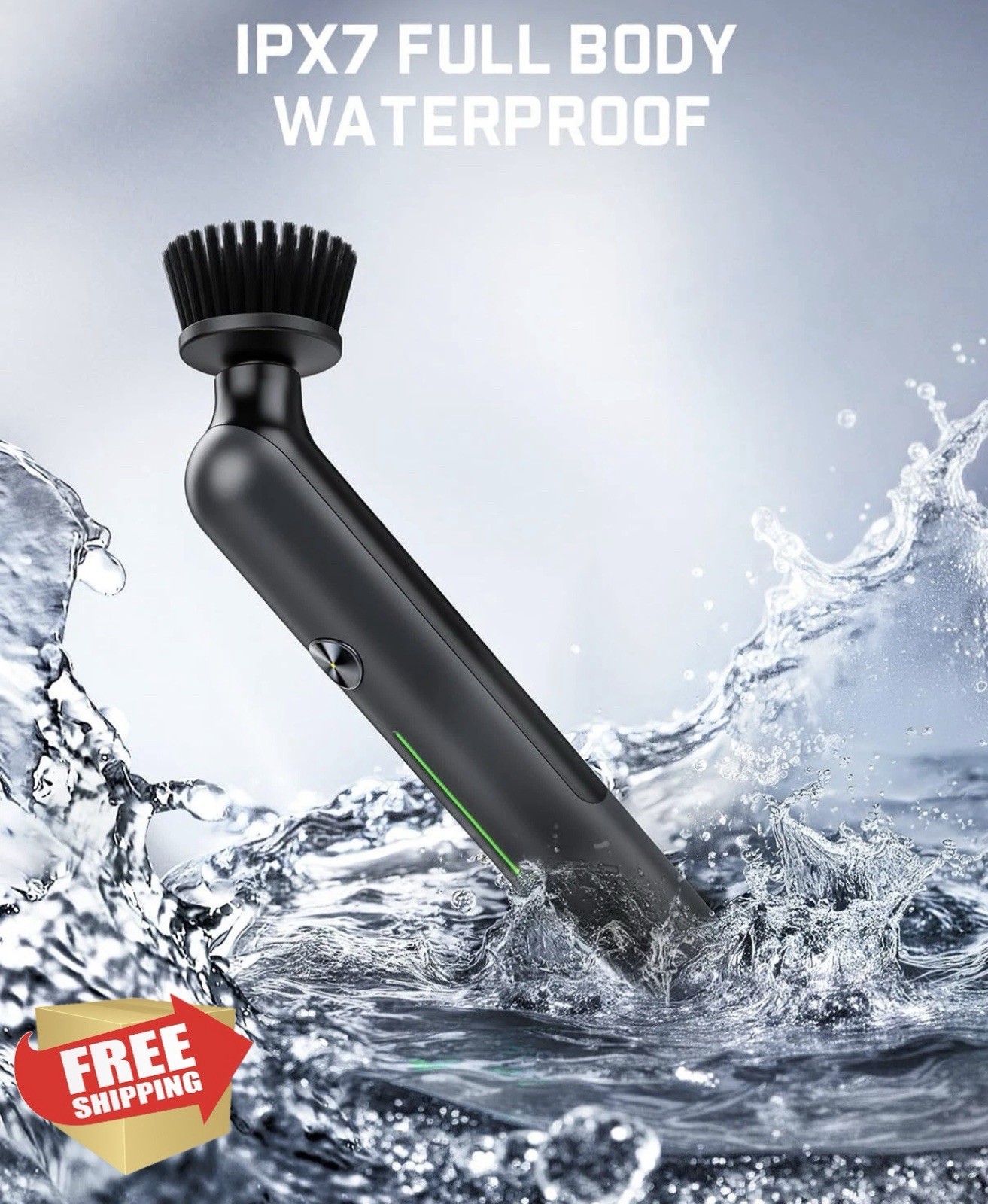 Fanttik G9 Nano Electric Spin Scrubber, Cordless Power Grout Brush, Type-C Fast