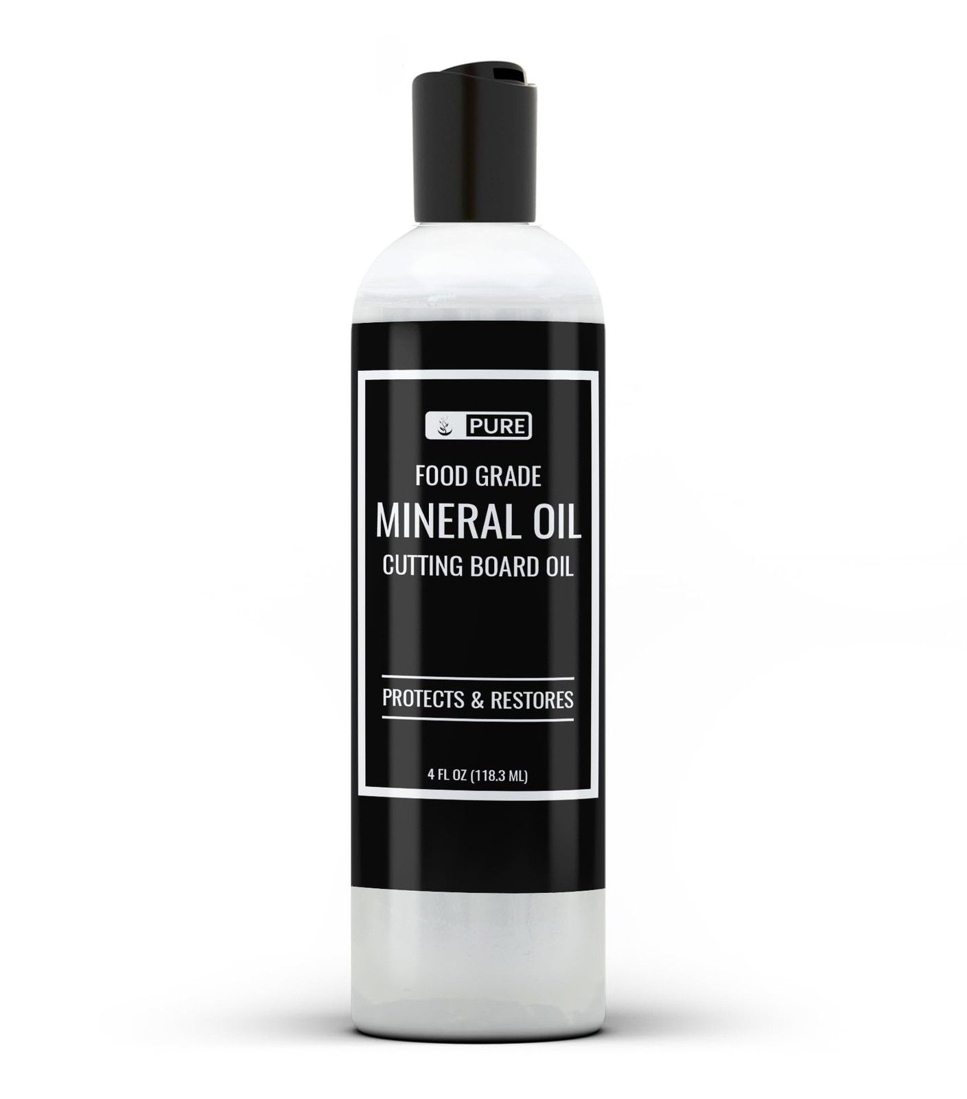 Mineral Oil (4 fl oz) for Cutting Boards, Butcher Blocks, Counter Tops, Wood …