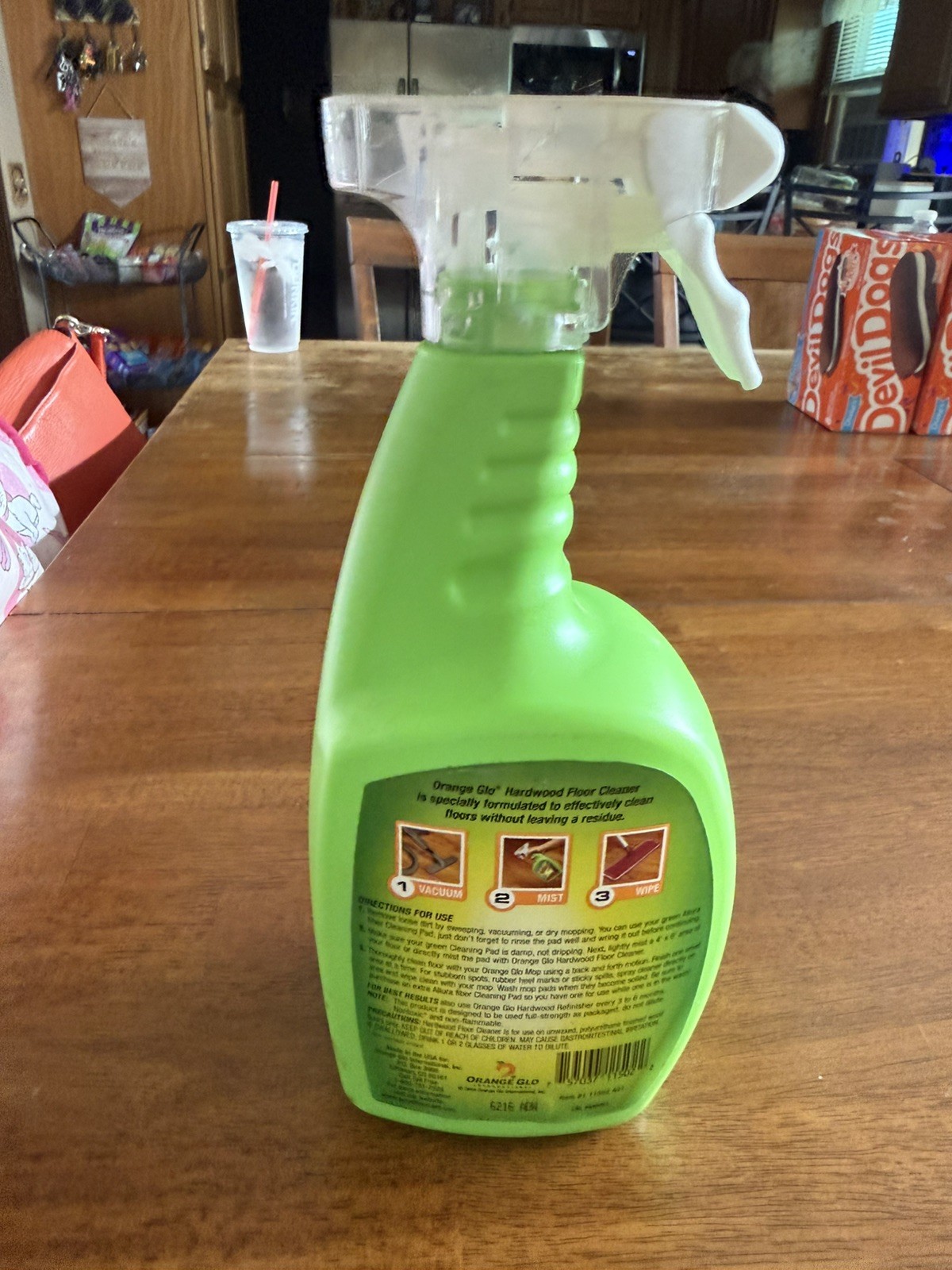 Orange Glo Hardwood Floor Everyday Cleaner Spray Orange 32oz Each – Old Formula