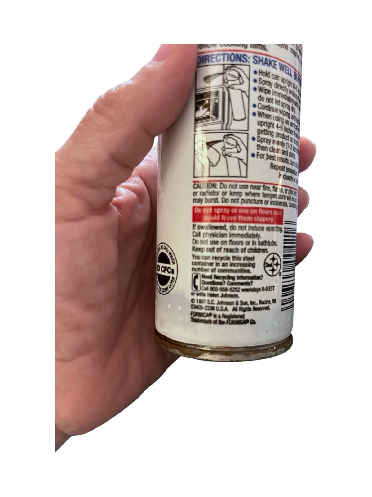 Jubilee Kitchen Wax Cleaner Spray 9 oz Can Vintage Brand NEW Clear Shine 1997