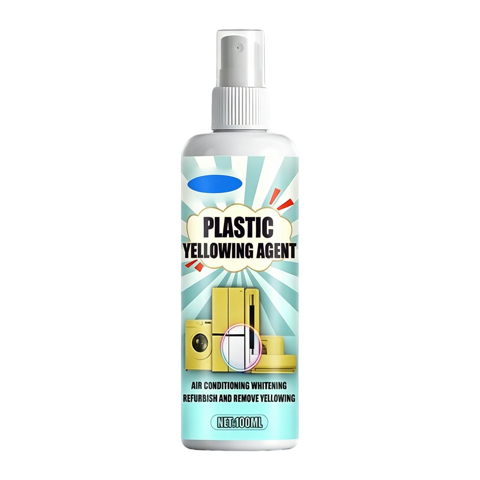 1PC Plastic Yellowing Remover Anti Oxidation Cleaning Agent 100ml