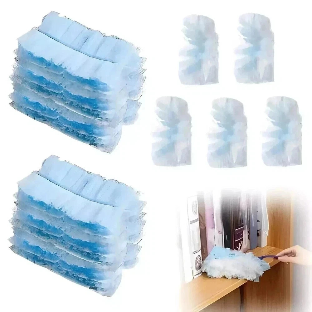 40pcs Disposable Duster Refills Replacement Heads Dust Swiffer Clean for Cleanin