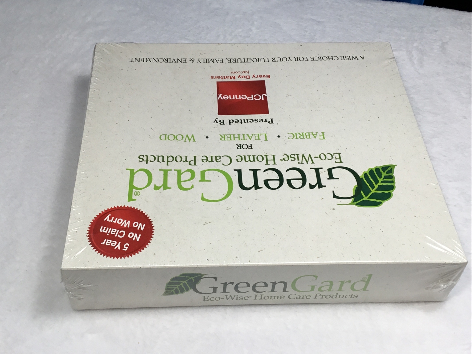 Green Card Eco-Wise Home Care Products For Fabric Leather + Wood By JCPenney