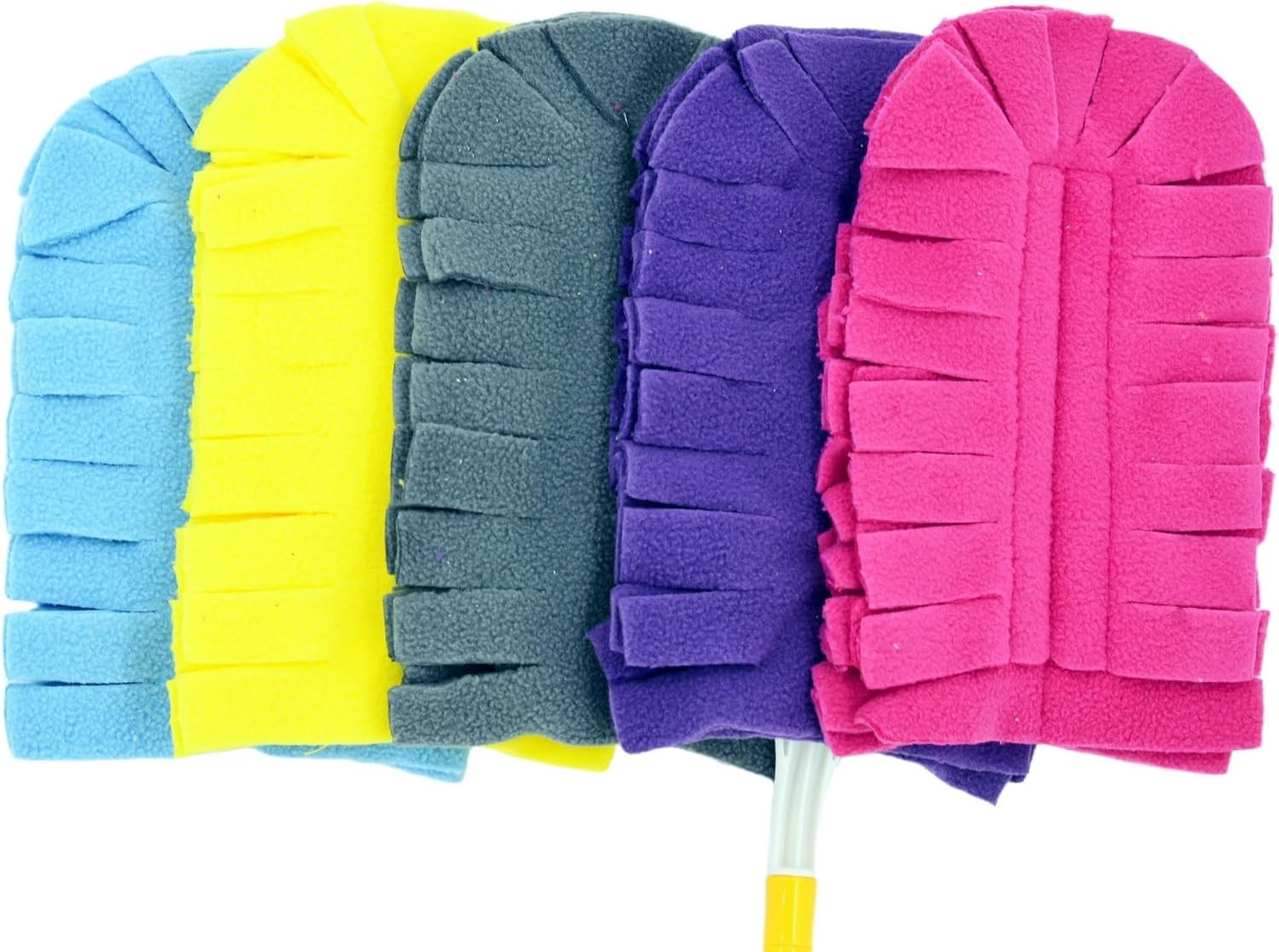6 Pack Fleece Duster Refills 360° Reusable Duster Refills for Swiffer Washable