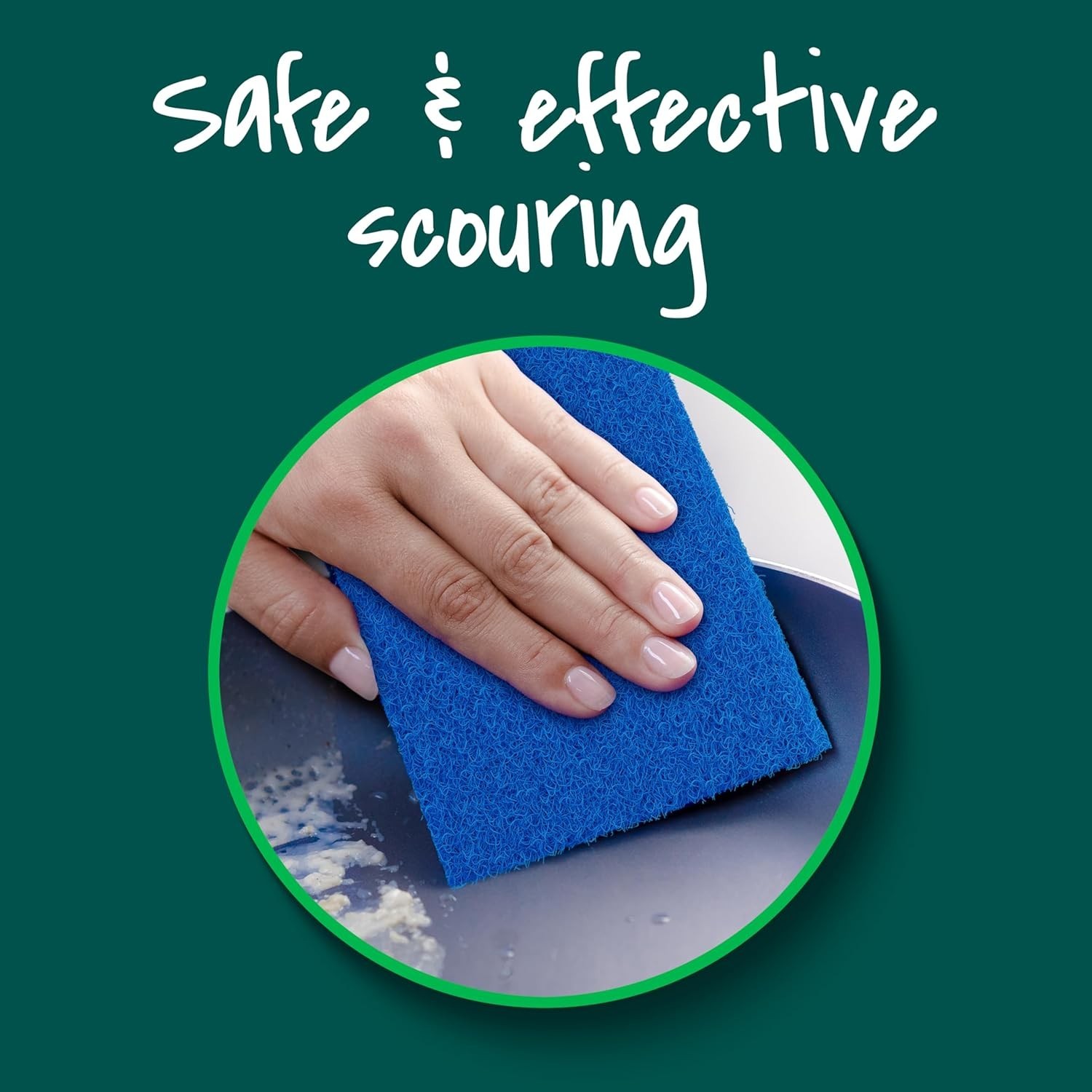 Scotch-Brite Non-Scratch Scour Pads, 3 Pads