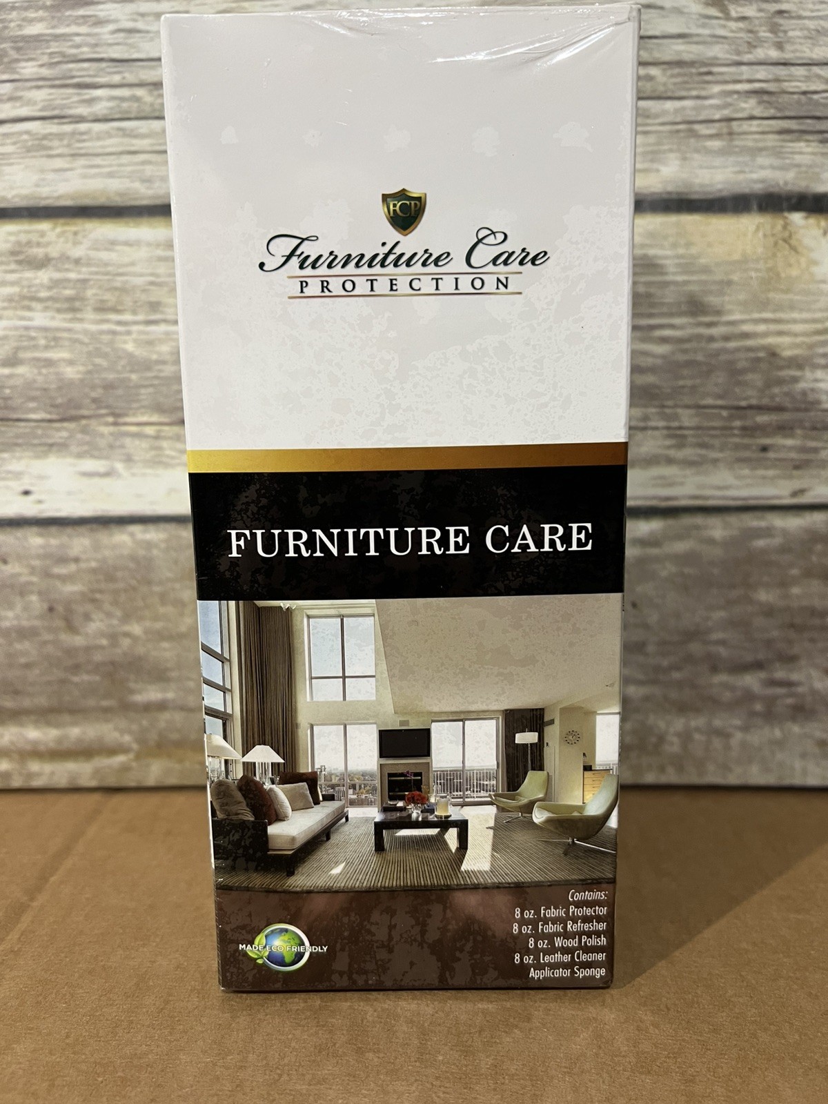 Furniture Care Protection Kit Fabric Protector Refresh Leather Clean Wood Polish