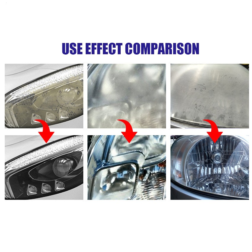 Headlight Restoration 100g Car Headlights Cleaner Headlight Repair Liquid
