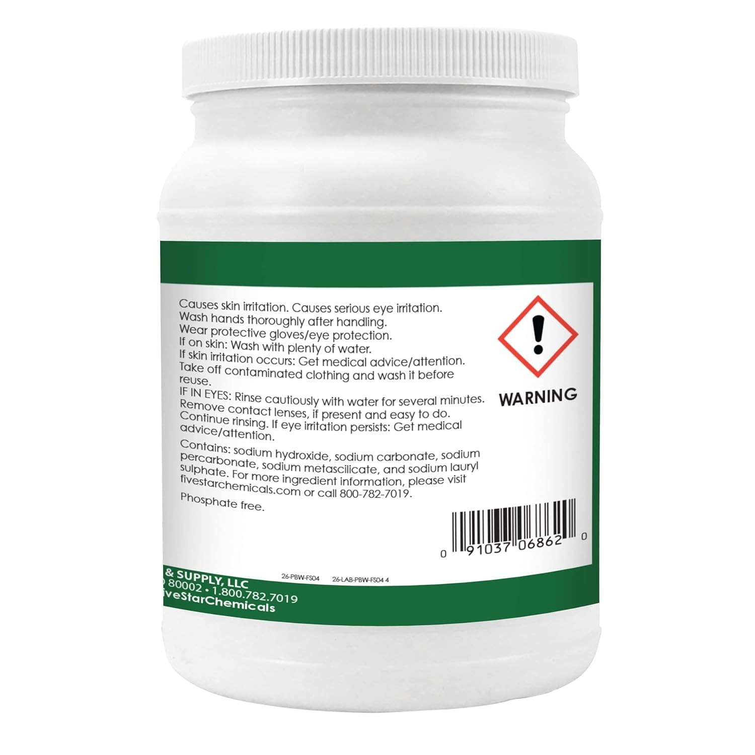 91037068620 P.B.W. Cleanser – 4 Pounds