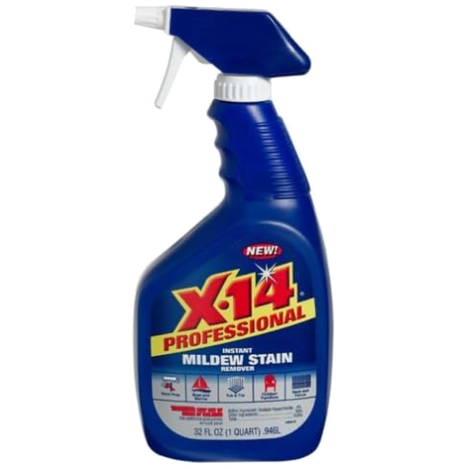 Professional Mildew Cleaner, Non-Aerosol Trigger, 32oz