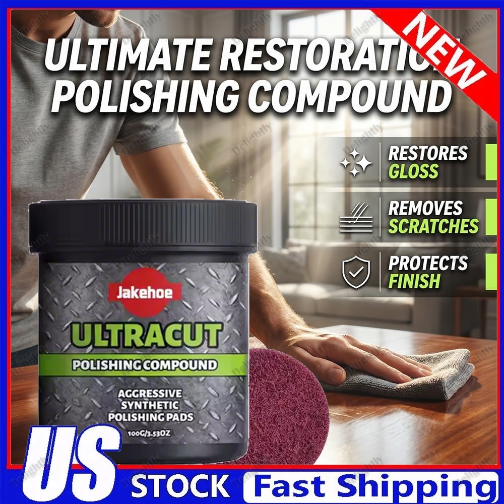 /100G Surface Restoration Polish With Pad, 2026 New Ultracut Polishing Compound