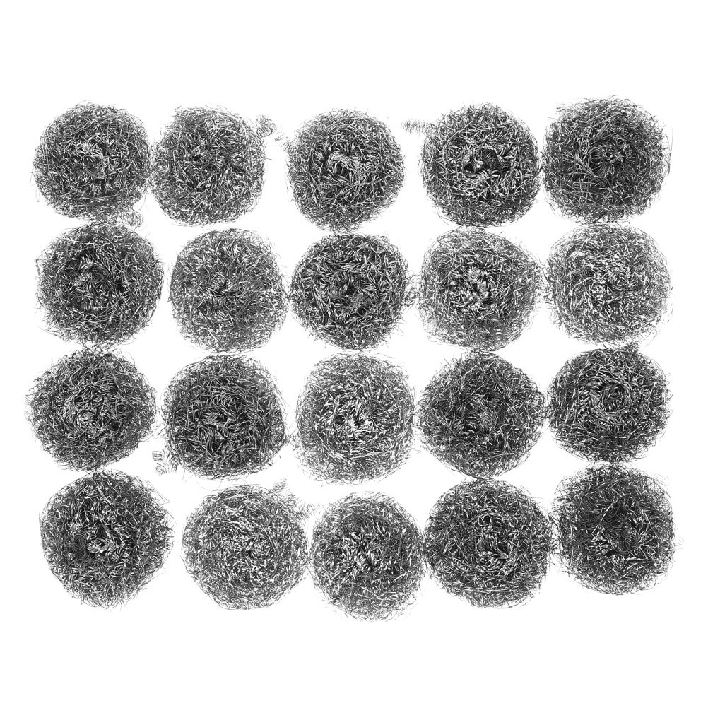 Stainless Steel Dish Bowl Cleaning Spiral Scourers Practical Kitchen Cleaner