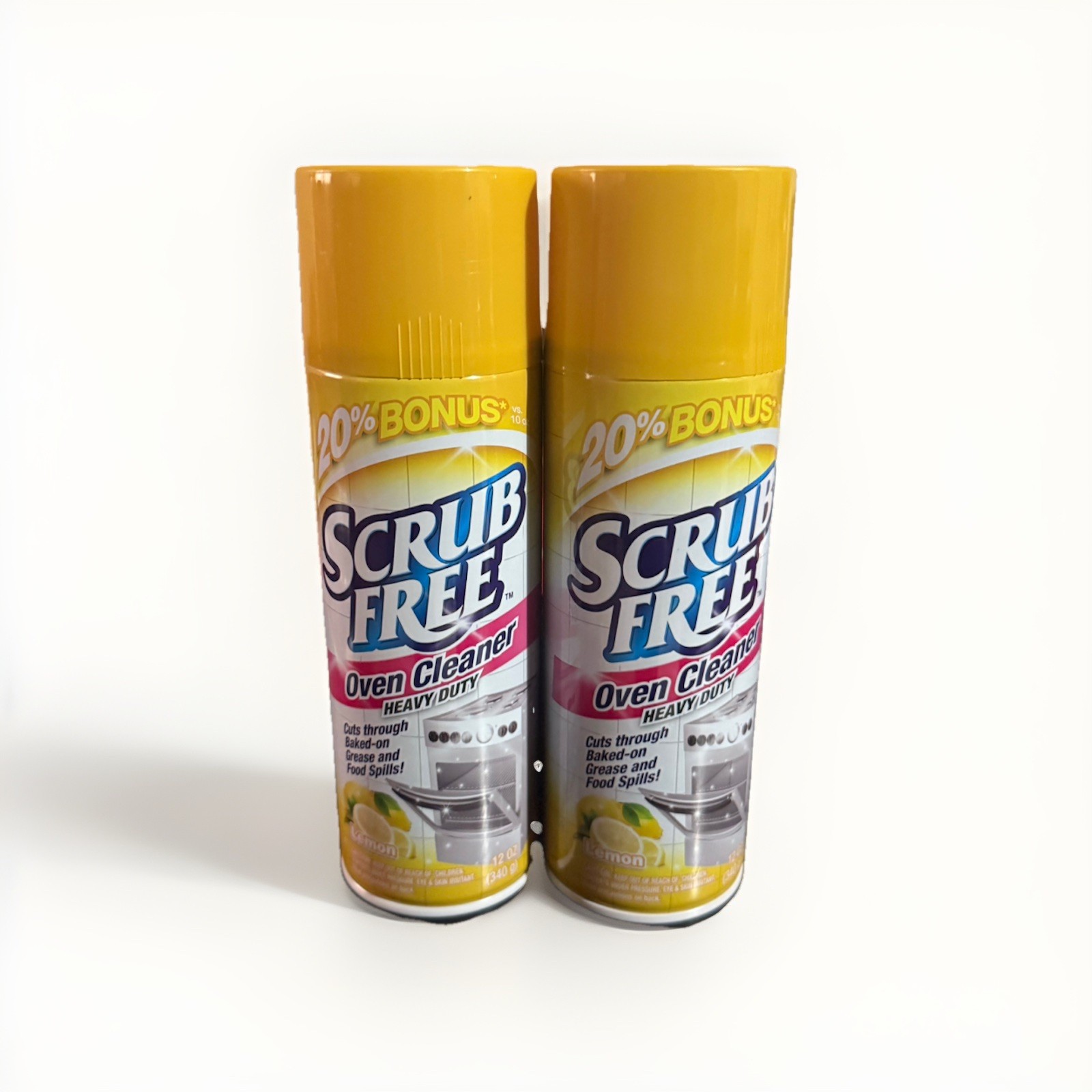 Scrub Free Professional Oven Cleaner Lemon Heavy Duty Pk of 2