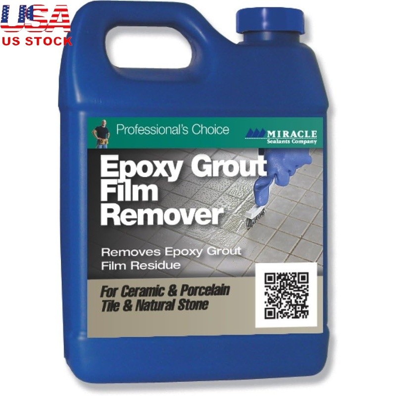 Epoxy Residue Remover Ceramic Porcelain Concrete Low Odor Biodegradable 500sqft