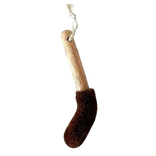 Coconut Coir Kitchen Pan Dish washing Brush Reusable Long time Natural Fibre New