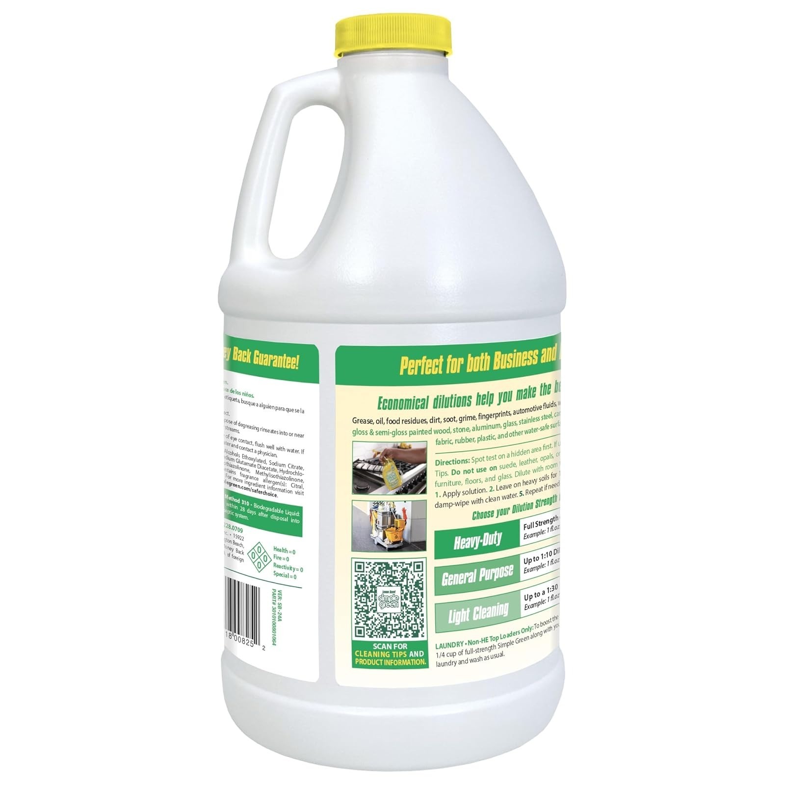 Simple Green All Purpose Cleaner Concentrate 64 Fl Oz Lemon Scent