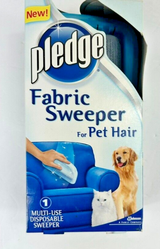 Pledge Fabric Sweeper Pet Hair Multi-Use Disposable SEALED NEW