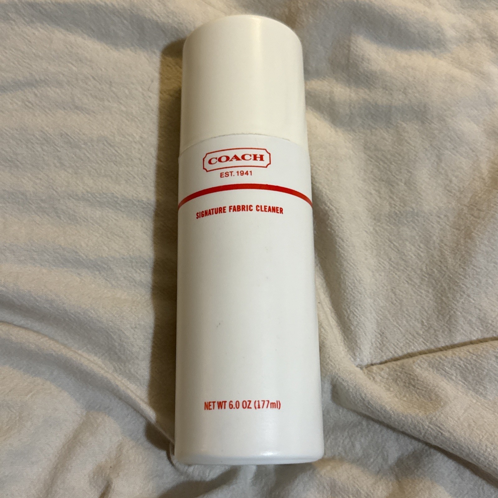 NOS Coach Signature Fabric Cleaner 6 fl oz Bottle – for Coach Handbags & More