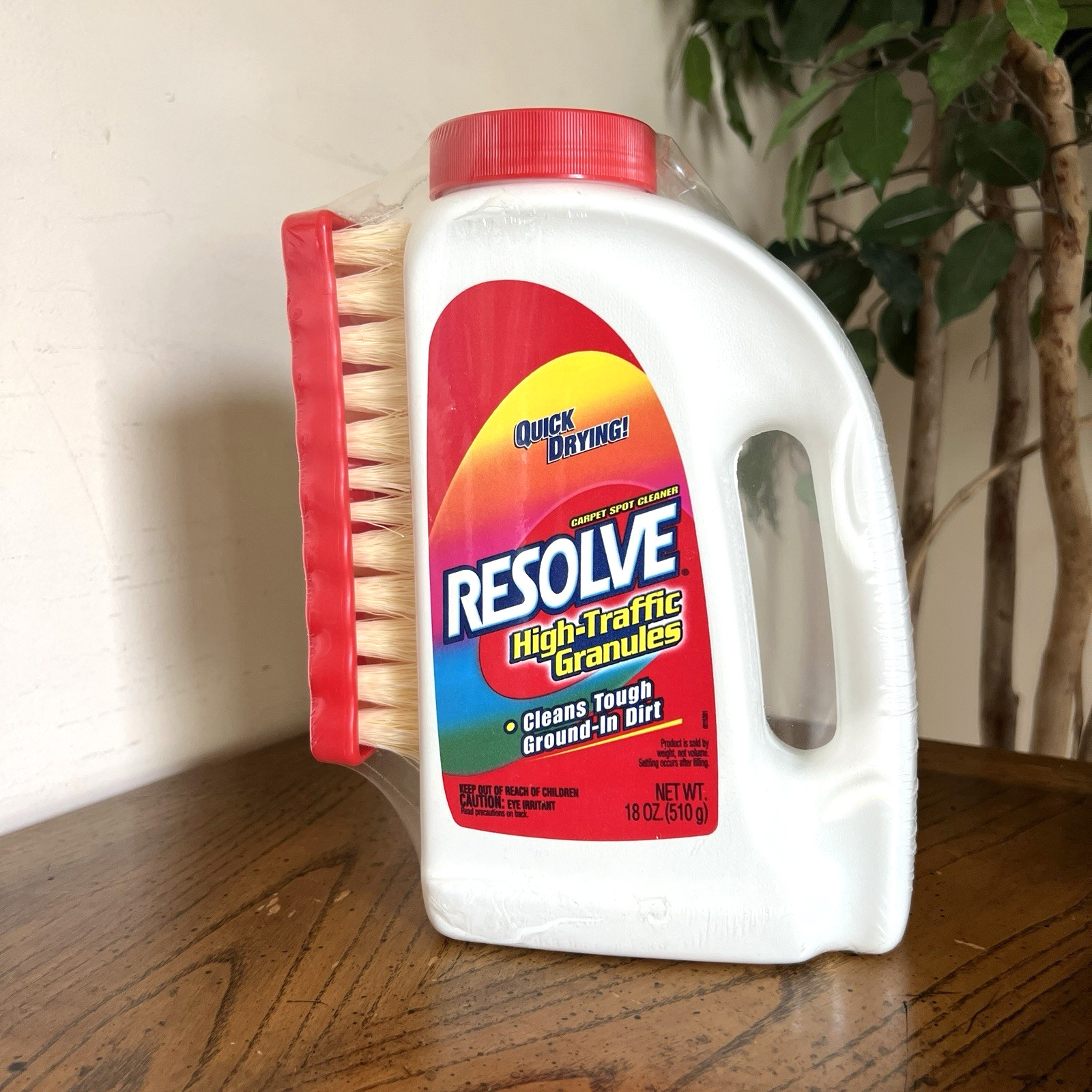 Resolve Carpet Cleaner Cleaning Brush Vintage Granules Discontinued High Traffic