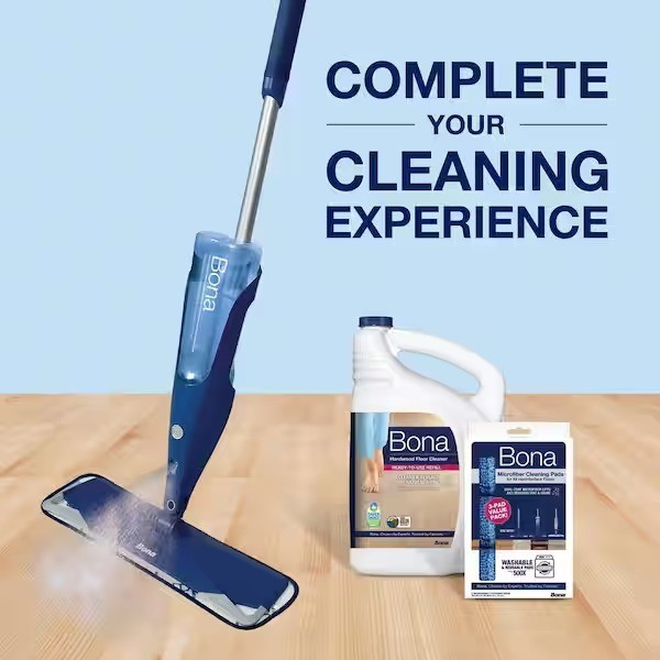 Bona 34 oz. Hardwood Floor Cleaner Refill Cartridge Residue-Free, Natural Shine