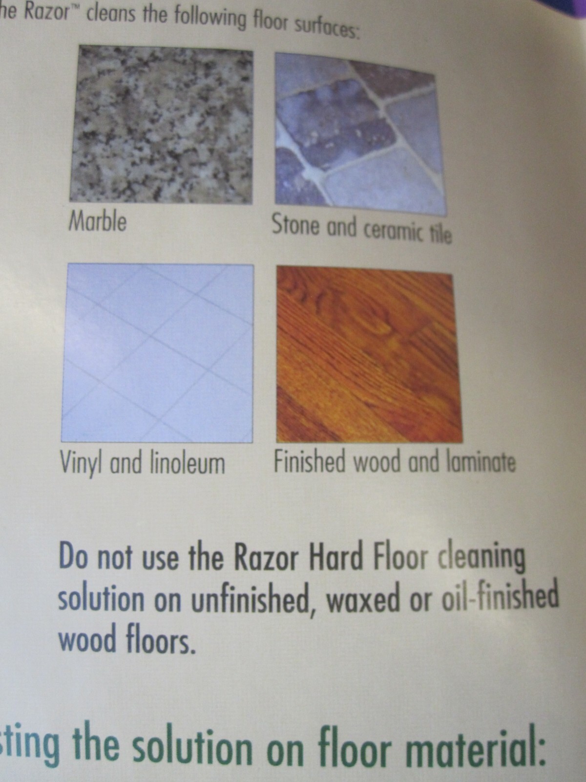 THE RAZOR, CHEM DRY ADVANCED FLOOR CARE SYSTEM (NEW)