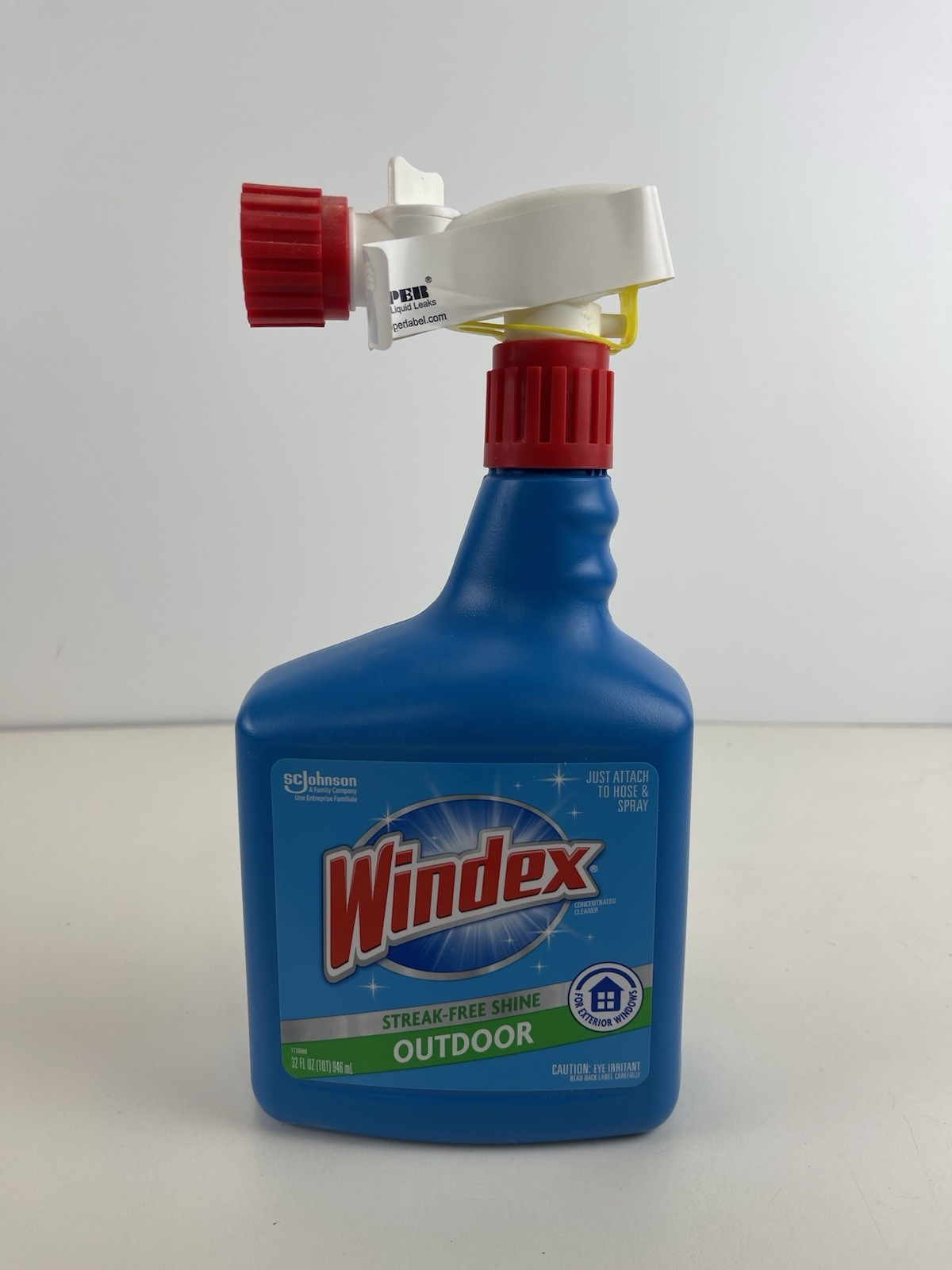 Windex® Outdoor Concentrated Glass Window Cleaner 32 fl oz. Free Shipping