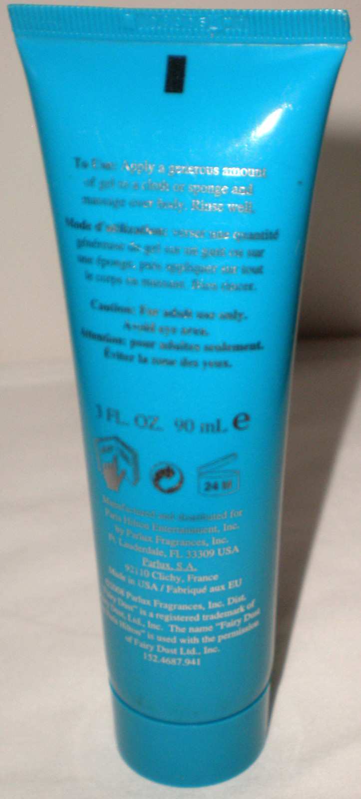 PARIS HILTON FAIRY DUST BATH & SHOWER GEL 3 OZ. 90 ML. NO BOX NS