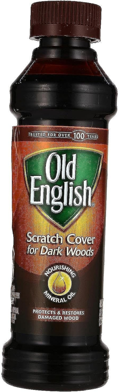 75144 Scratch Cover for Dark Woods, 8Oz Bottle, Wood Polish