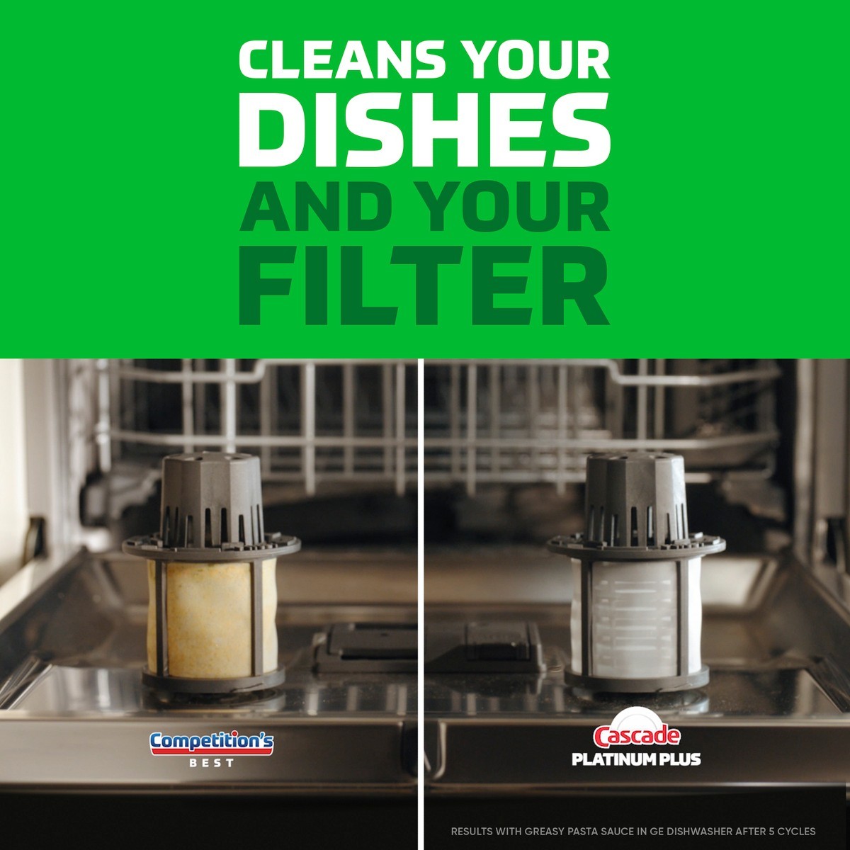 Cascade Platinum Plus Pods Dishwasher Detergent – Fresh – 31ct
