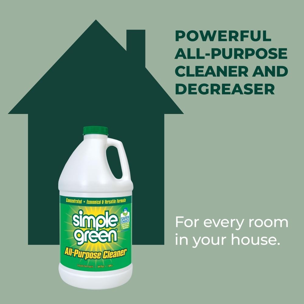 Simple Green All Purpose Cleaner Liquid Concentrate scented 64 FL Oz (Pack of 1)